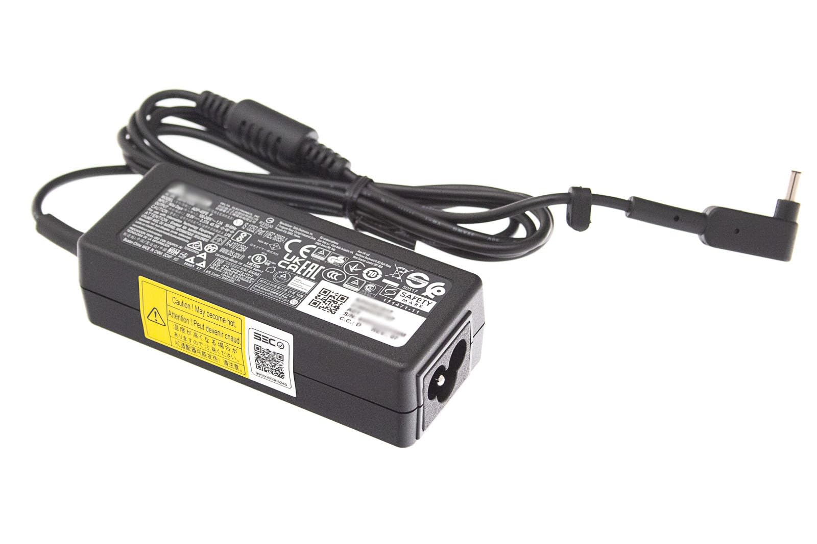 Acer Alimentatore Di Rete/caricatore 19V / 2,37A / 45W Aspire 3 A315-24P Serie (originale - Foto 12
