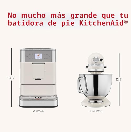 Miniatura 8 de KitchenAid Máquina de espresso totalmente automática KF6, KES8556PL, Blanco porcelana Porcelana,Acero inoxidable,https://www.amazon.com/dp/undefined