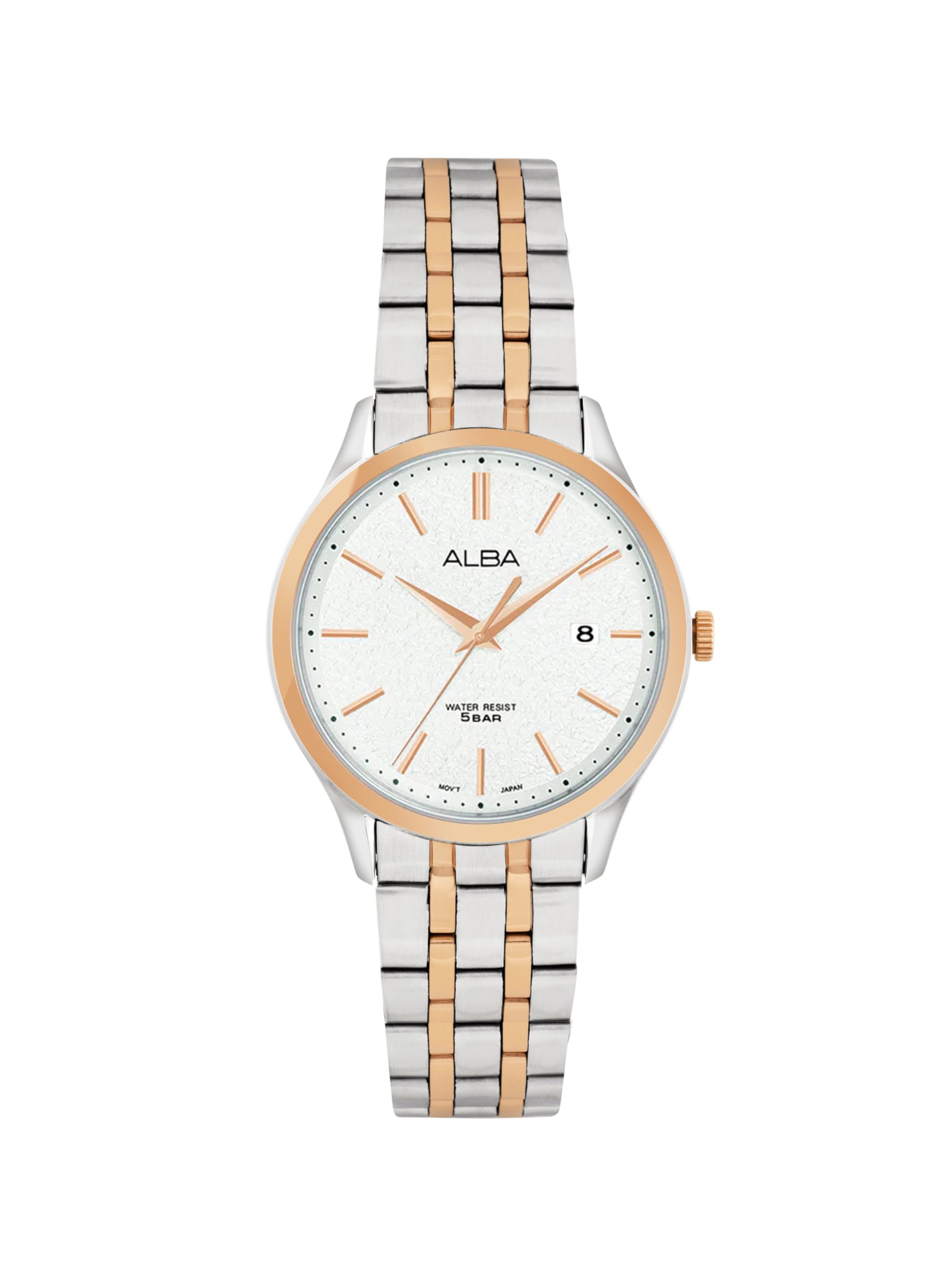 Alba Stainless Steel Women Analog Wristwatch Ah7Br6X1, White Dial, Silver Band (B0CD84SL9K) Amazon Price History, Amazon Price Tracker