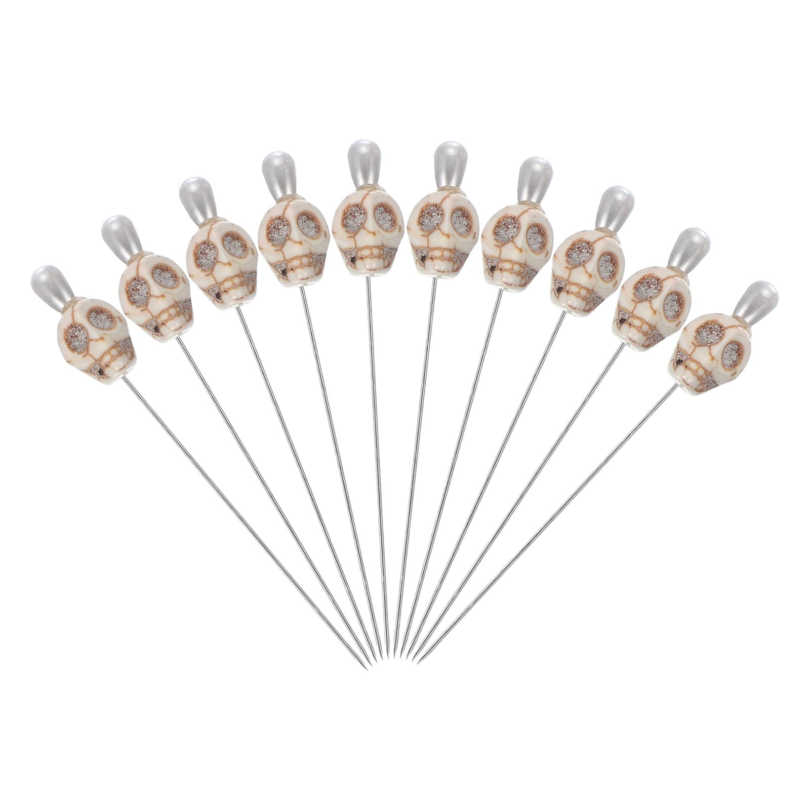 PATIKIL 3" Skull Sewing Pins