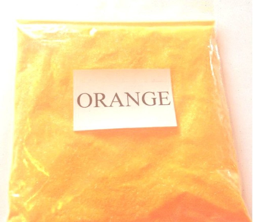 Orange 100G Neon Glitter Ultra Fine Wine Glass Art And Craft Nail Art Scrapbooking Non Toxic