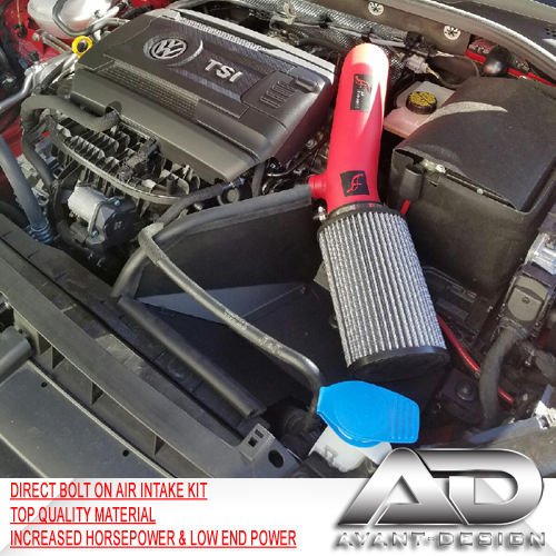 R&L Racing AF Dynamic Red Air Filter Intake System 20152017 for