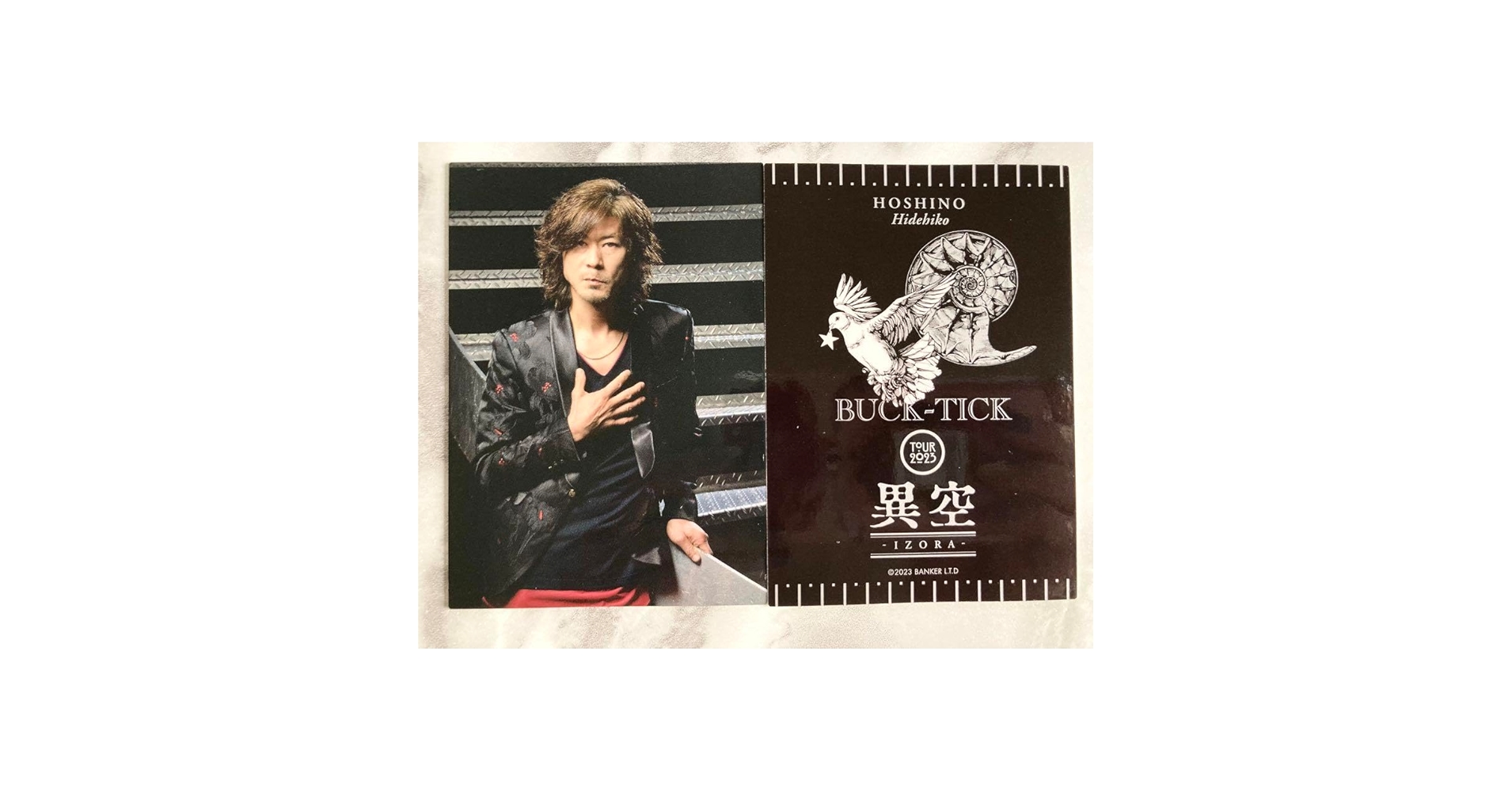 Amazon.co.jp: BUCK-TICK 異空 トレカ 星野英彦 バクチク 星野 ヒデ