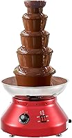 Vista 1 de Commercial Chocolate Fountain Machine, Stainless Steel Electric Chocolate Fondue Fountain Machine, Large Capacity Chocolate Fountain Machine 5 tier