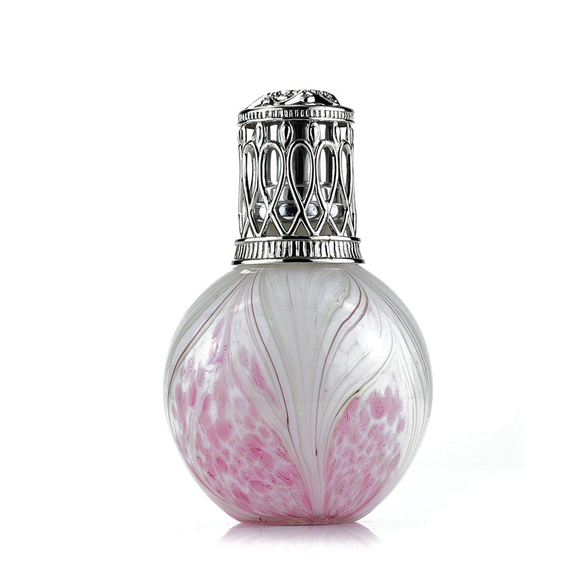 Ashleigh & Burwood Sweet Dreams Fragrance Lamp – Decorative Catalytic Lamp for Home Fragrance & Purification – Includes Wick & Snuffer Cap – Large Size - Pink