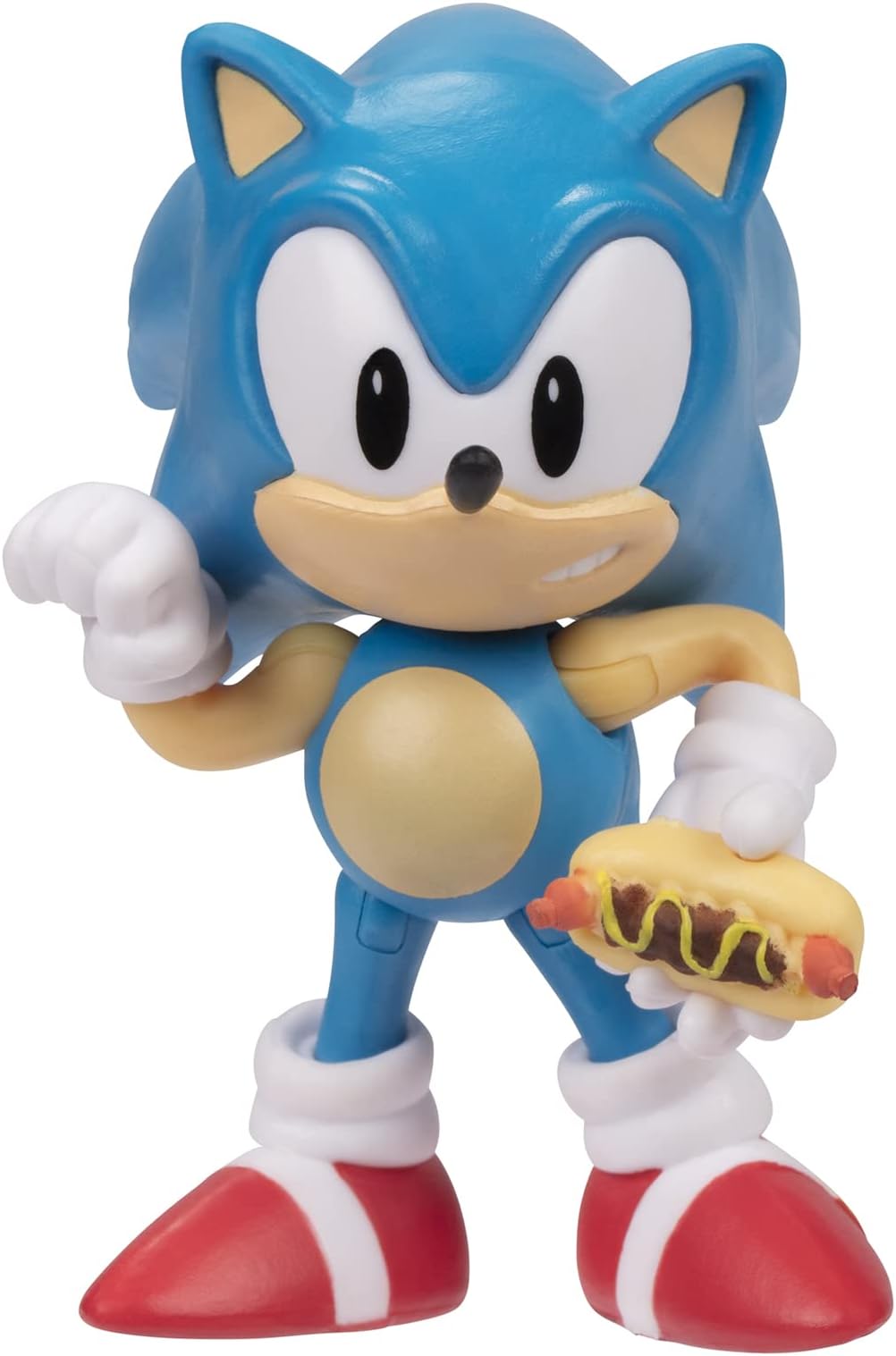 Sonic The Hedgehog 2.5 Inch Figure | Classic Sonic w/ Hot Dog