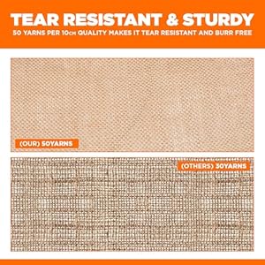 Burlap Table Runners- {12inx10yards}- Burlap Cloth Roll Used for Dining Runners, Crafts, Dresser Cover & Sackcloth - Natural Jute Runner Suitable for Event Decor, Thanksgiving Table & Weddings Burlap Table Runners 12inx10yards Burlap Cloth Roll Used for Dining Runners Crafts Dresser Cover Sackcloth Natural Jute Runner Suitable for Event Decor Thanksgiving Table Weddings