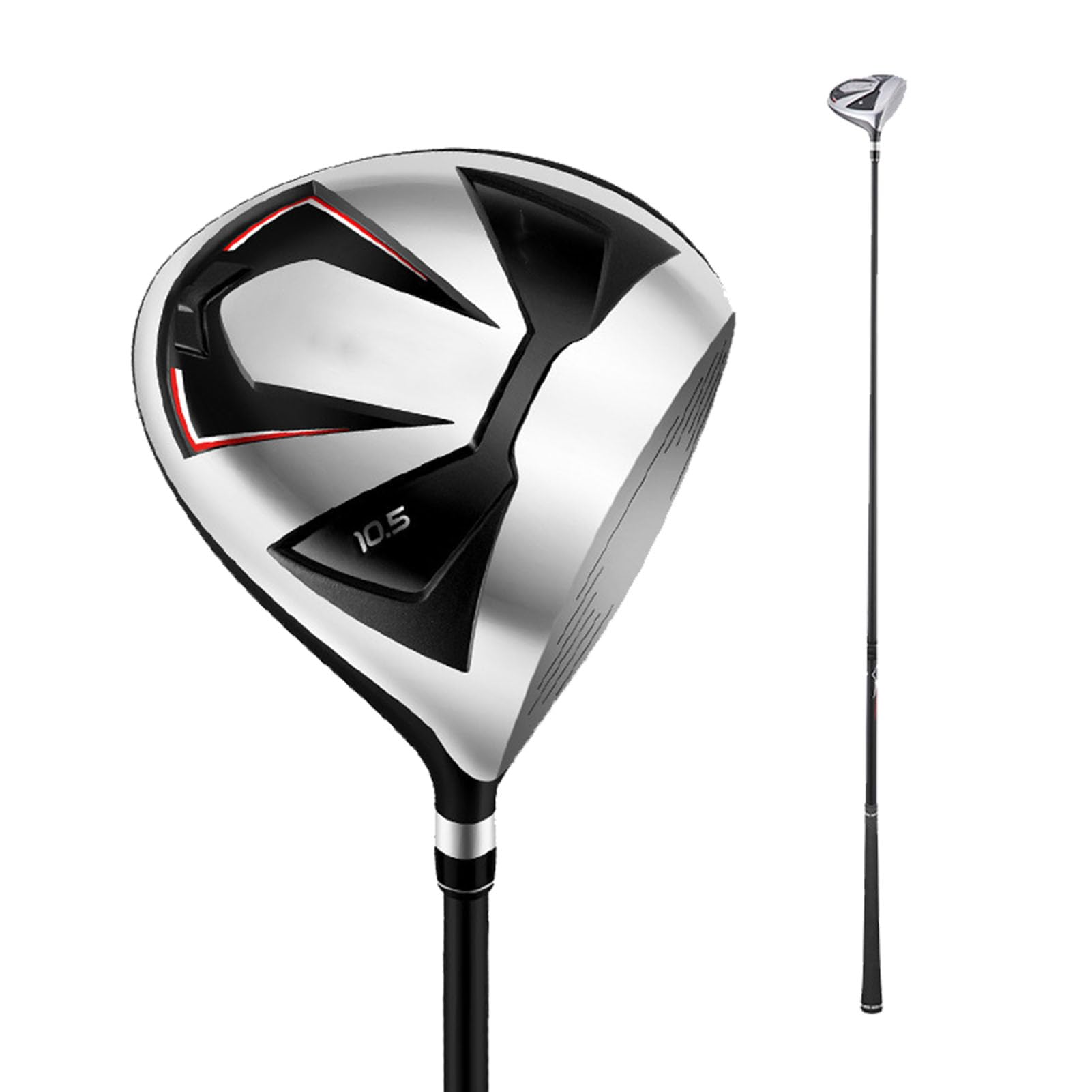 Fairway-Holz, Niedriger Schwerpunkt, Langstrecken-5-Holz-Golfschläger, Leichter Golfschläger mit Aluminiumlegierungs-Carbon für Herren-Anfänger