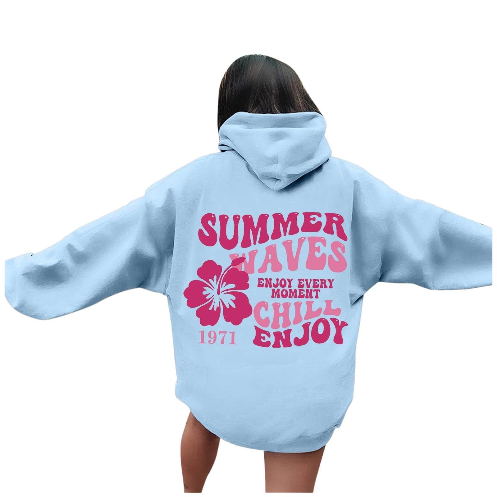 Różowa bluza z kapturem z motywem palmy dziewczęca bluza śliczne bluzy oversize bluza z kapturem damskie bluzy i bluzy z kapturem estetyczna damska bluza z kapturem z długim rękawem bluza z kapturem