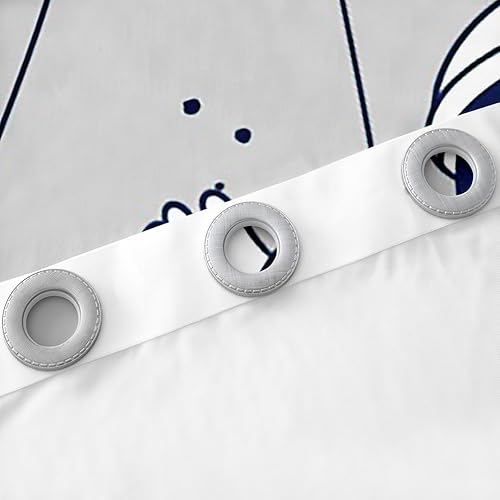 Miniatura 5 de Feelyou Cortinas de astronauta para niños, con estampado de cohetes espaciales, para niños y niñas, galaxia, cosmonauta, espacial, tratamiento,