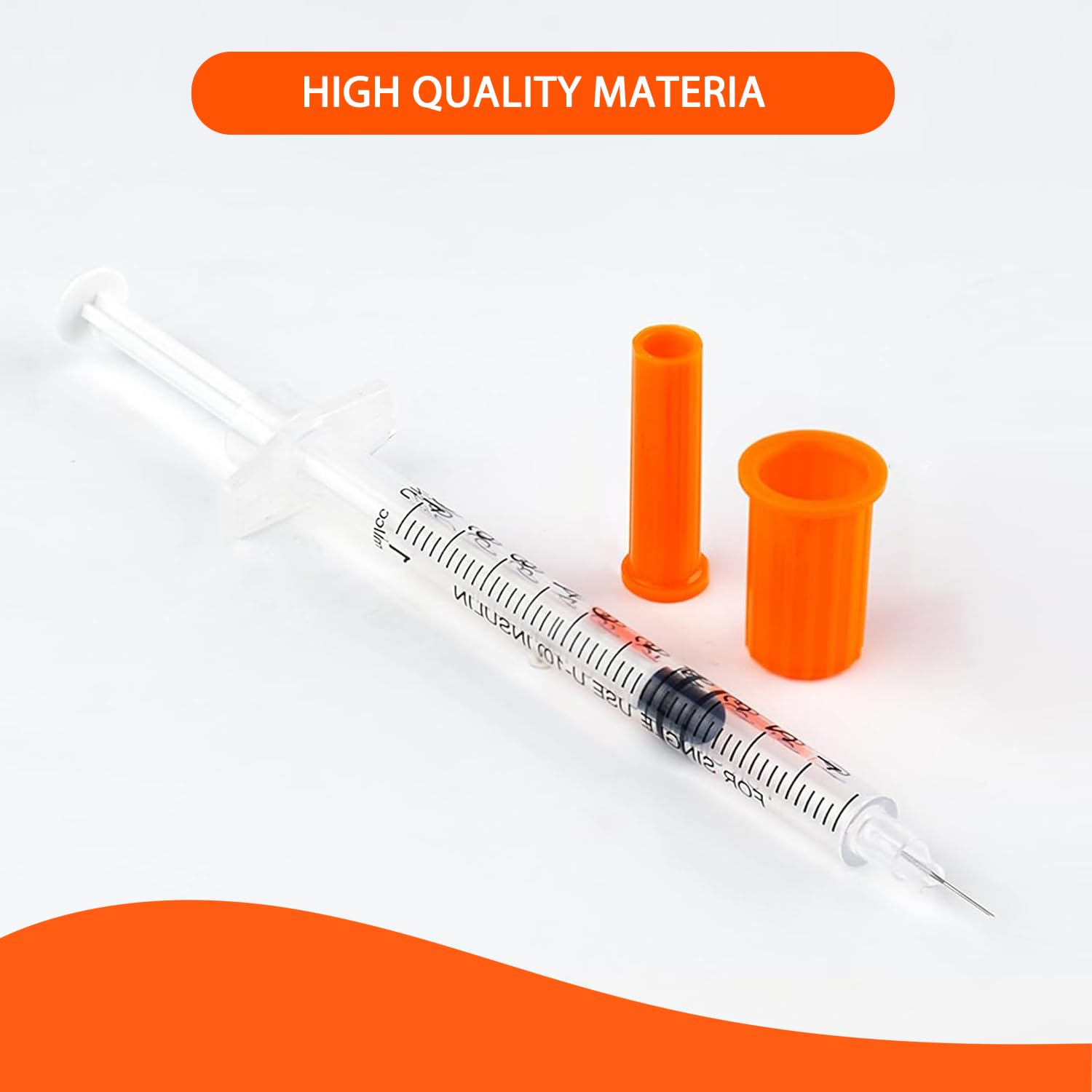 1ML Syringe with 31G 5/16" Needle, 30PACK Individually Wrapped Lab Supplies (1CC 31G 5/16"-30PACK) — Amazon image 6