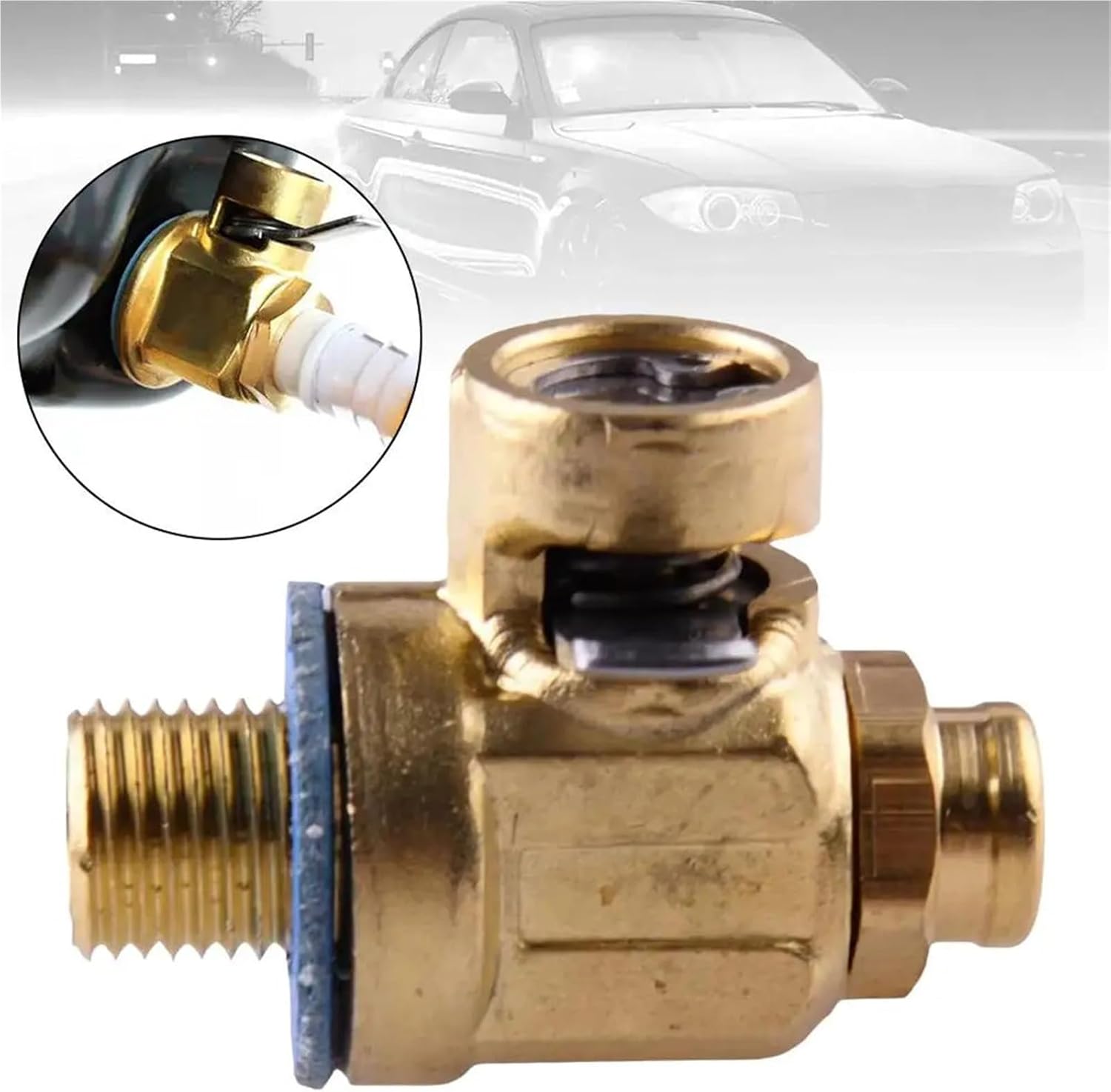 Oil Drain Valve With Clamp,Compatible For Fumoto F103 F133, Cars Light Trucks Quick Oil Drain Valve Replacement