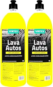 Kit 2 Shampoo Automotivo Lava Autos 1,5l Vintex
