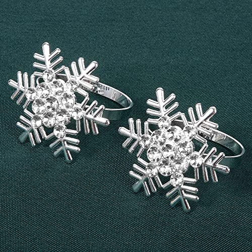 KAHEIGN 10Pcs Christmas Napkin Rings - Image 4