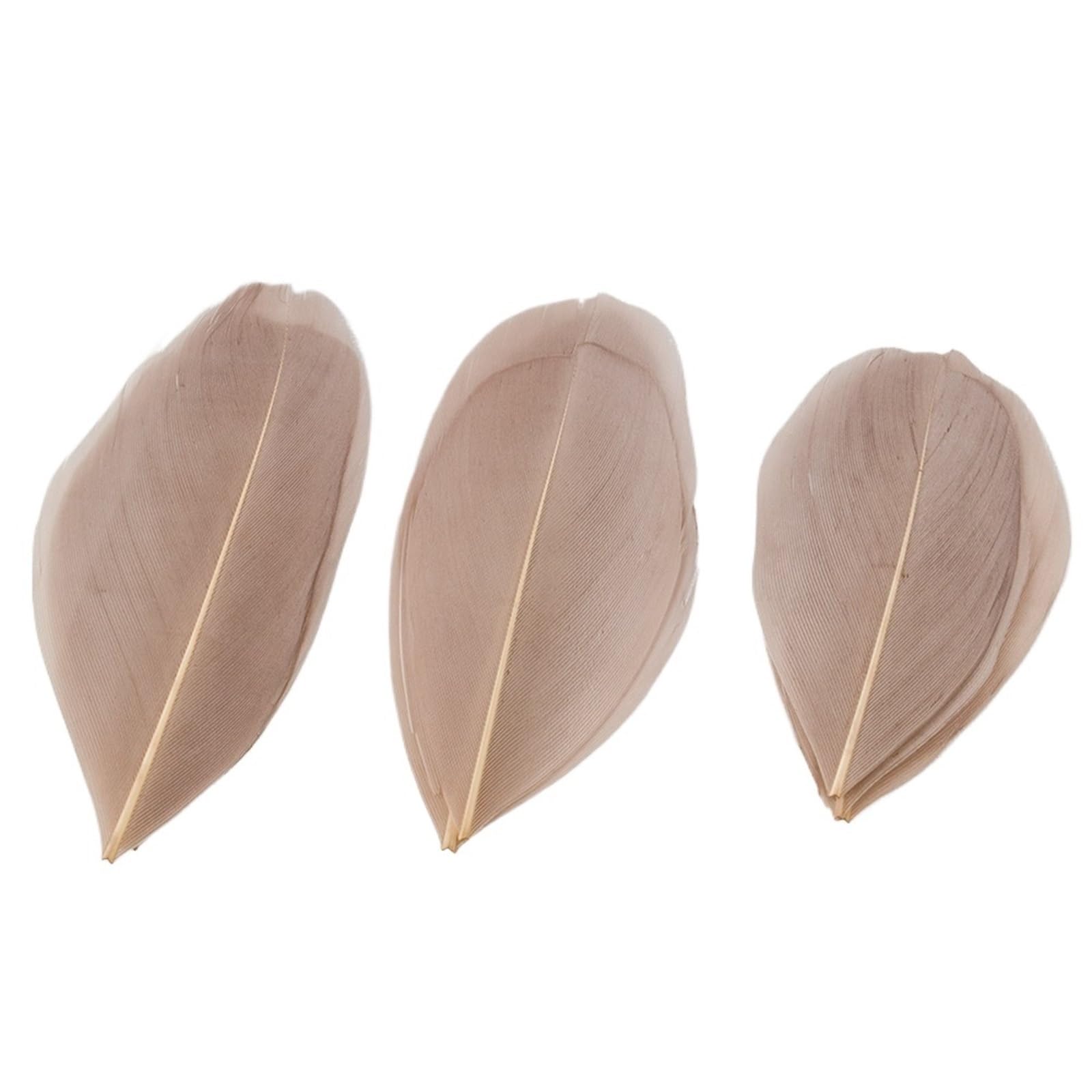 MKYYIOED Feathers for Crafting Feathers 5-7cm Natural Feather for Crafts Jewelry Earring Dream Catcher Decoration Plumes Accessories(Brown,50PCS)