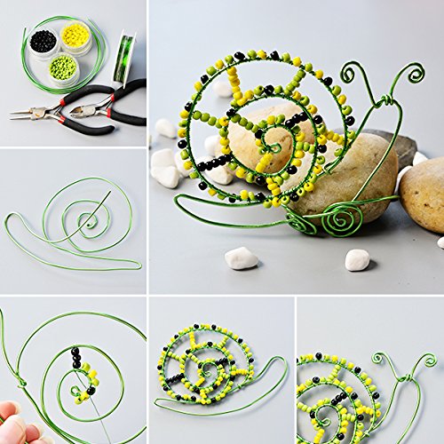 PH PandaHall 1 Scatola 1440PCS 4mm Perline Vetro