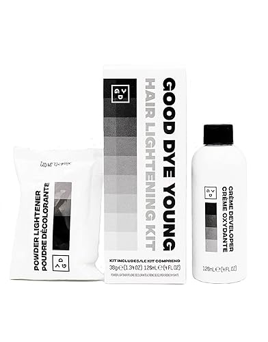 Miniatura 6 de GDY DYEposit - Kit de acondicionador de color (platino) y aclarador de cabello con polvo sin polvo y revelador de 25 volúmenes, kit de