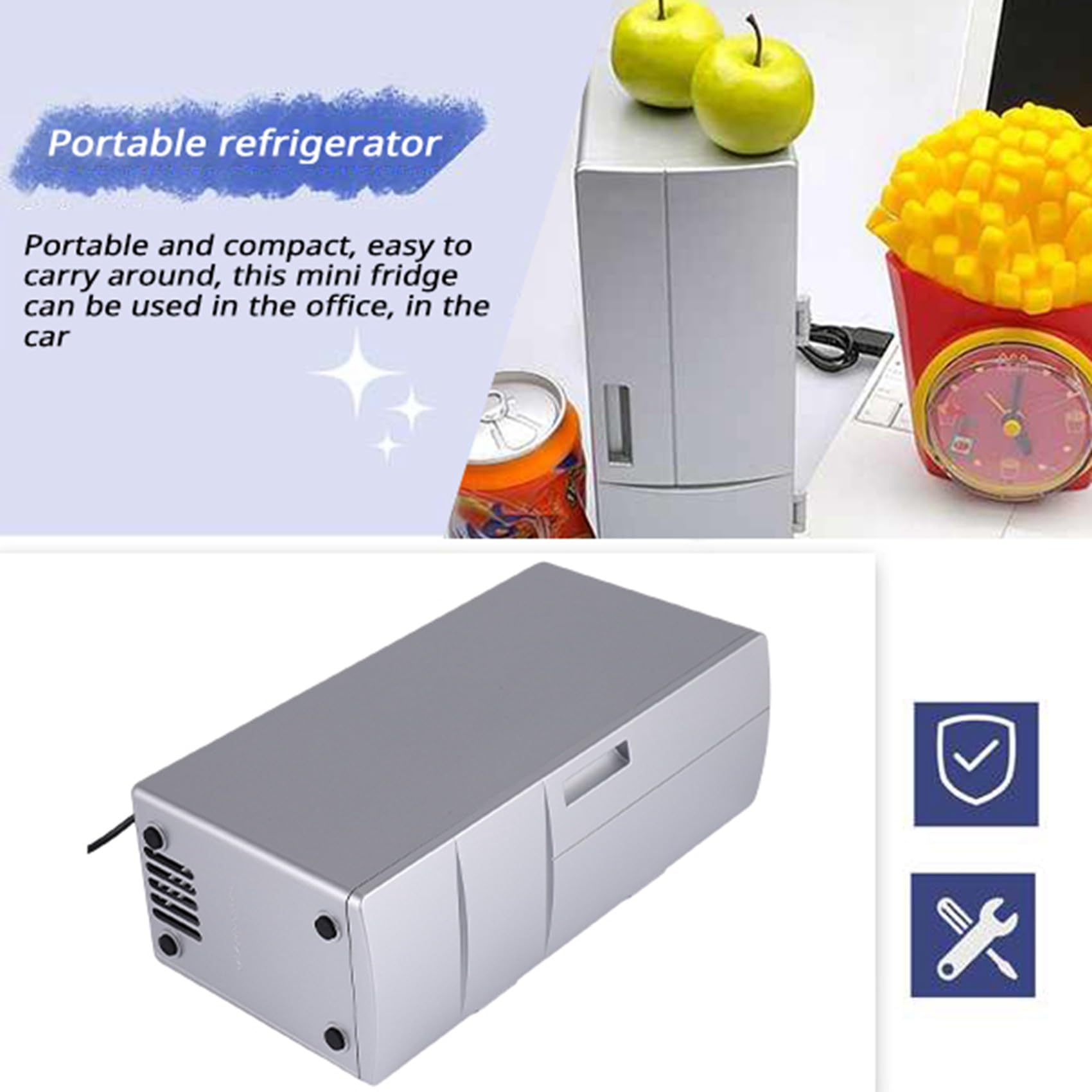 Kuehlschrank Mini USB Kuehlschrank Gefrier Schrank Dosen Kuehler Waermer Kuehlschrank Icebox Verwenden Tragbare