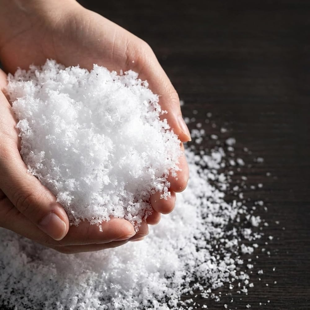 Poudre de neige instantanée magique et volumisante pour décors