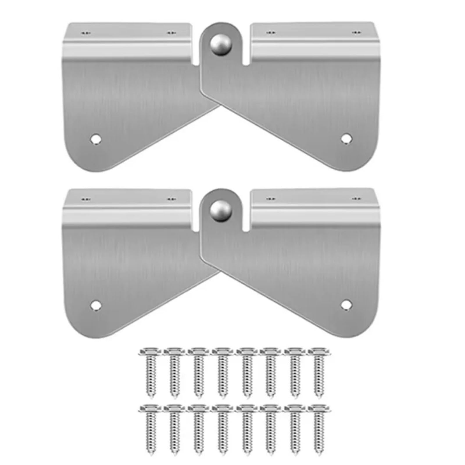 Gutter Hinge Extension Hinge Anti-Slip Water-Proof Downspout Flip-Up Compact(8pcs)