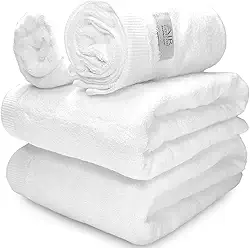 Jogo de Banho Gigante Banhão Buddemeyer Dual Air 100% Algodão 4 peças Toalha Alta Absorção Macia Grossa (Branco 1011)