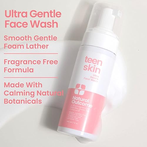 Miniatura 6 de natural outcome Teen Skin Face Wash Duo | Gentle Foaming Daily Boys & Girls Kids Face Wash | Non-toxic Ingredients | Perfect for Teens Preteens &