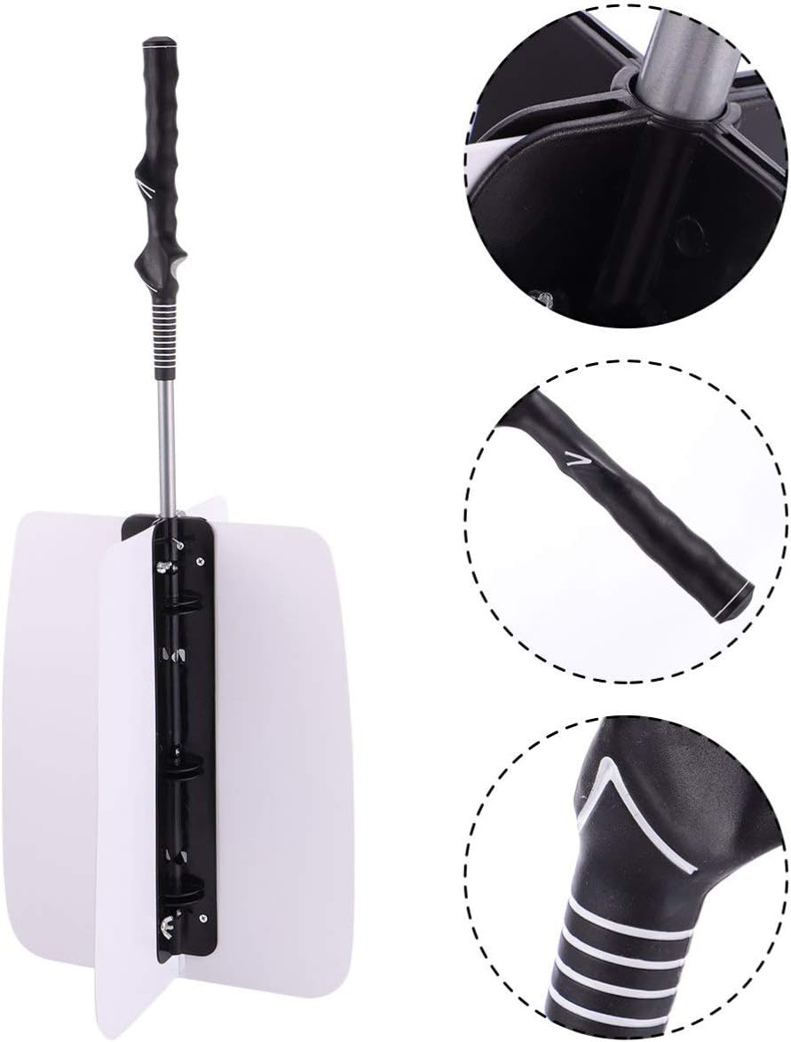 Golf Swing Trainer Golf Training Device v Font Design Enhance Swing Practice Training Tool for Arms Wrist Waist