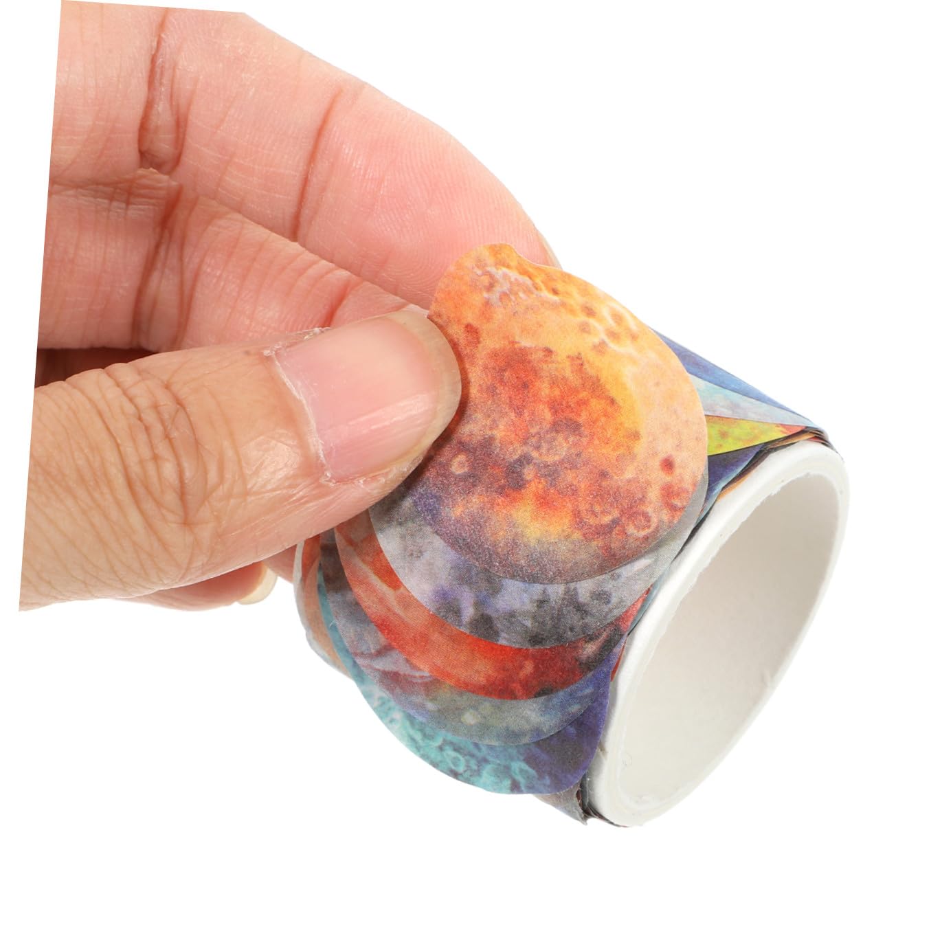 Operitacx 5 Ensembles Ruban Adhésif Décoratif Washi Tape Thème Univers Pour Scrapbooking Et Décoration De Carnets 19 Rouleaux*5