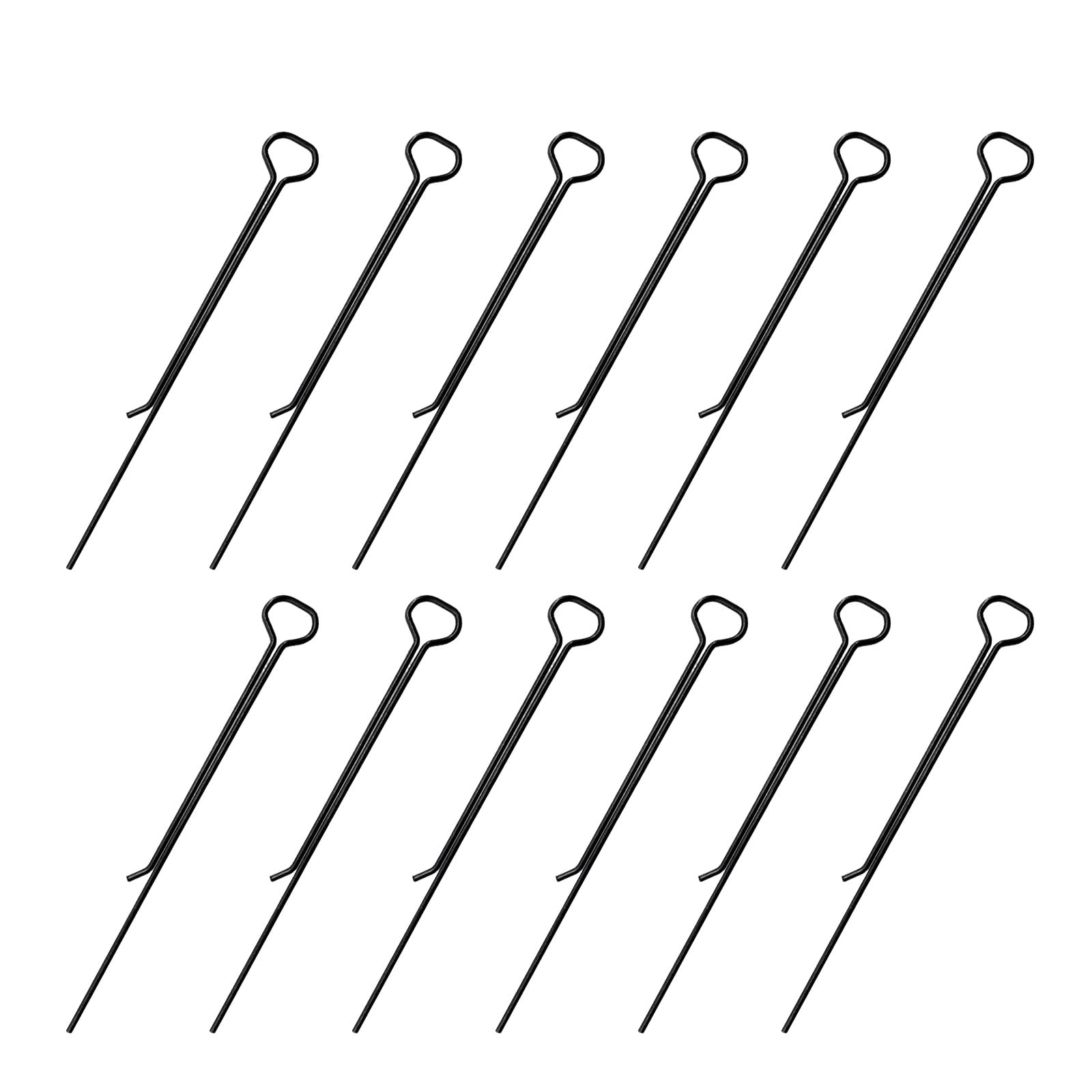 12 Pack 11cm Carbon Steel Candle Wick Centering Clips for DIY Candle Making