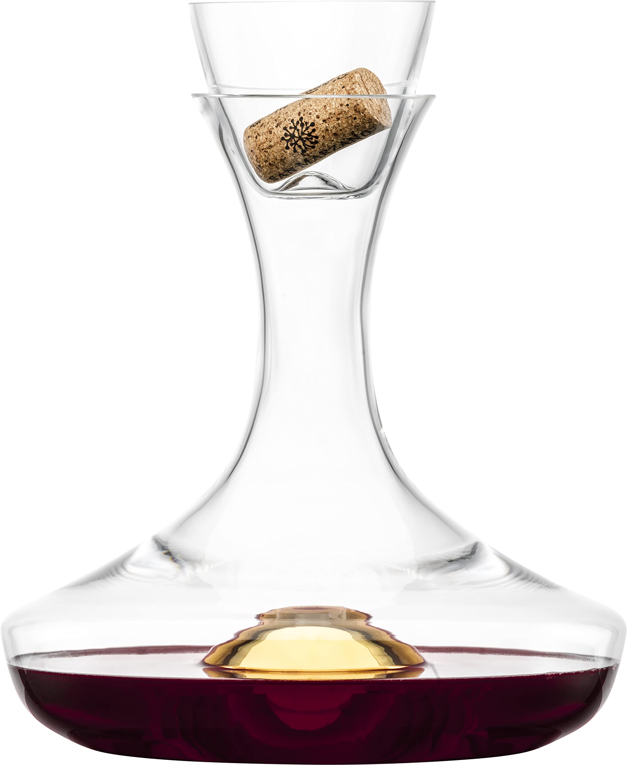 Eisch Decanter Gold No Drop, Decanter, Carafe, Crystal Glass, 0.75 L
