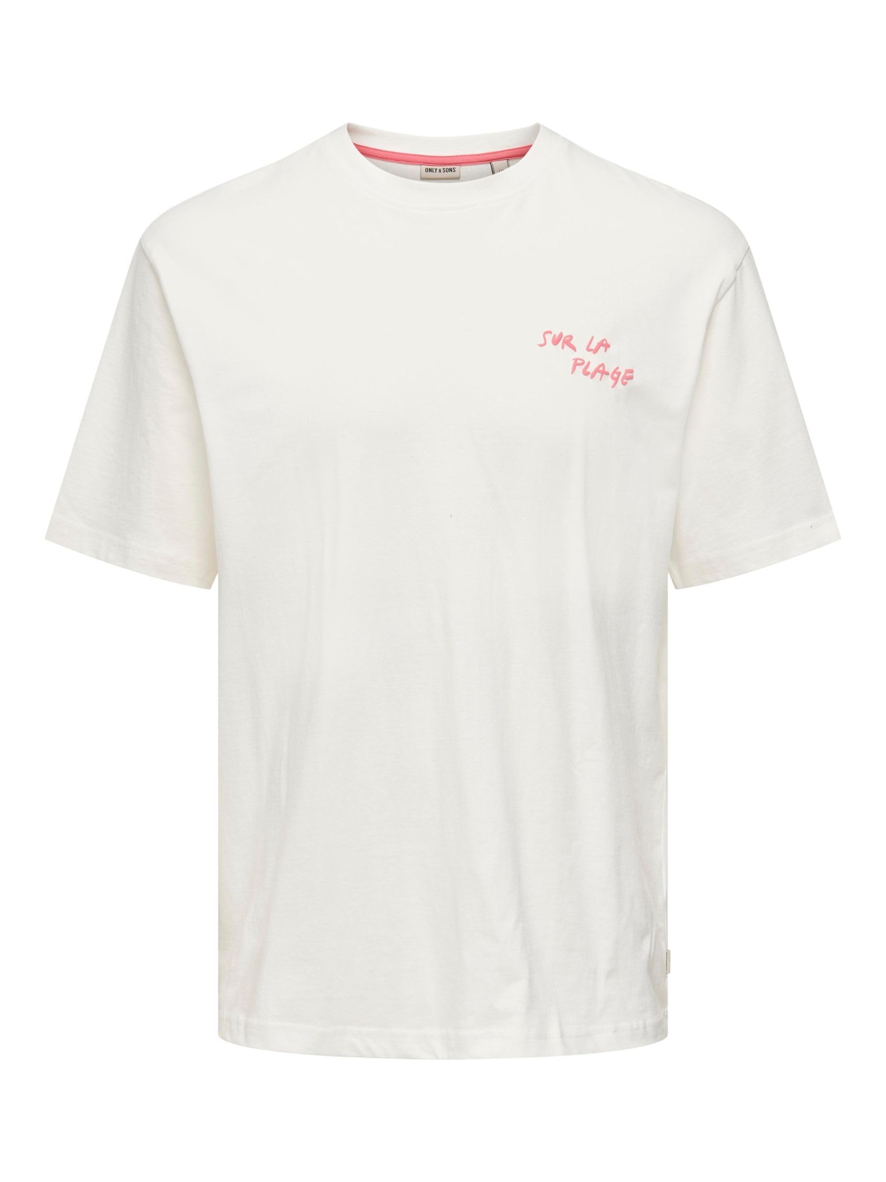 Onsmilo Sketch RLX Coast SS Tee, Cloud Dancer, L