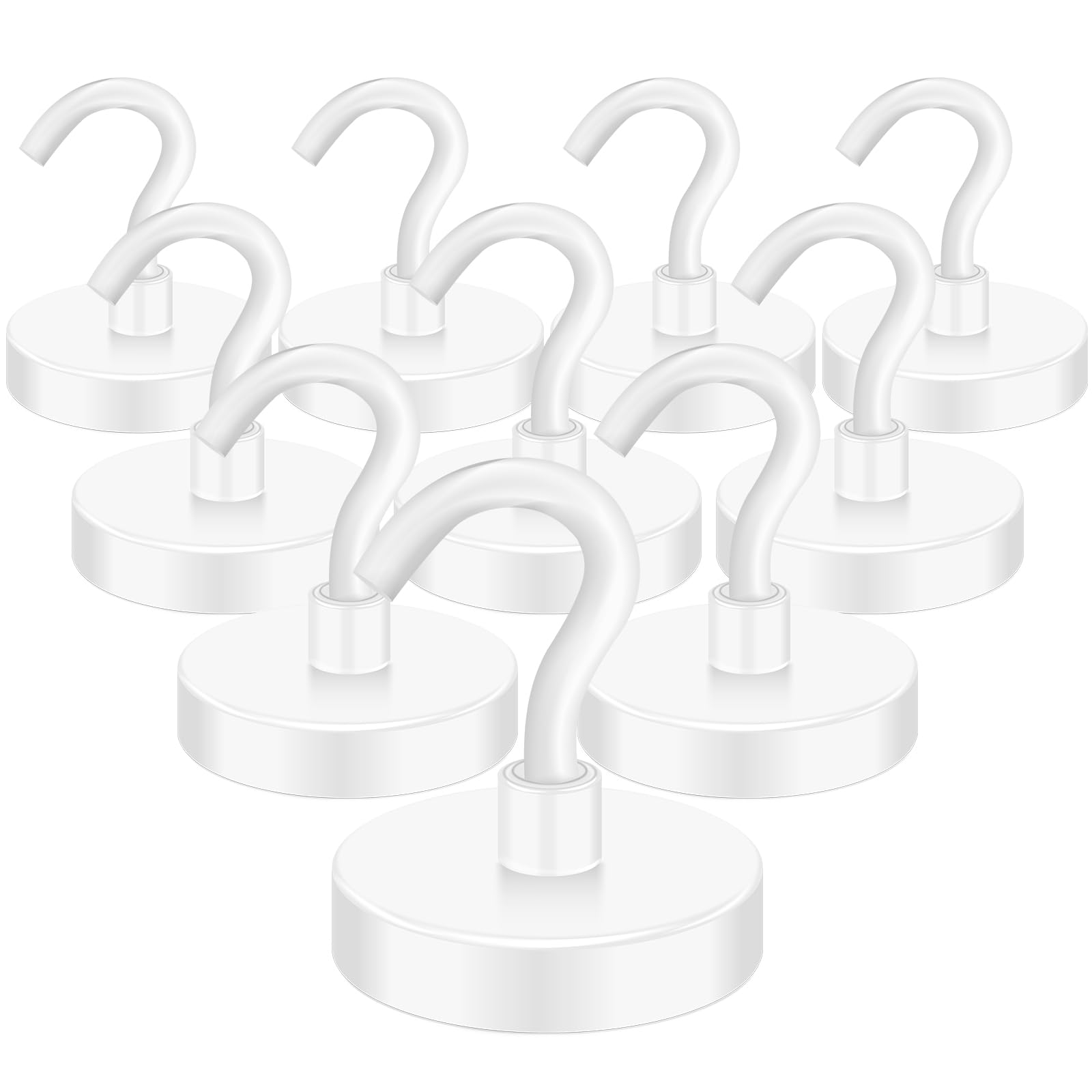 MIKEDE Magnetic Hooks Heavy Duty Cruise Essentials 120LBS Strong Magnets