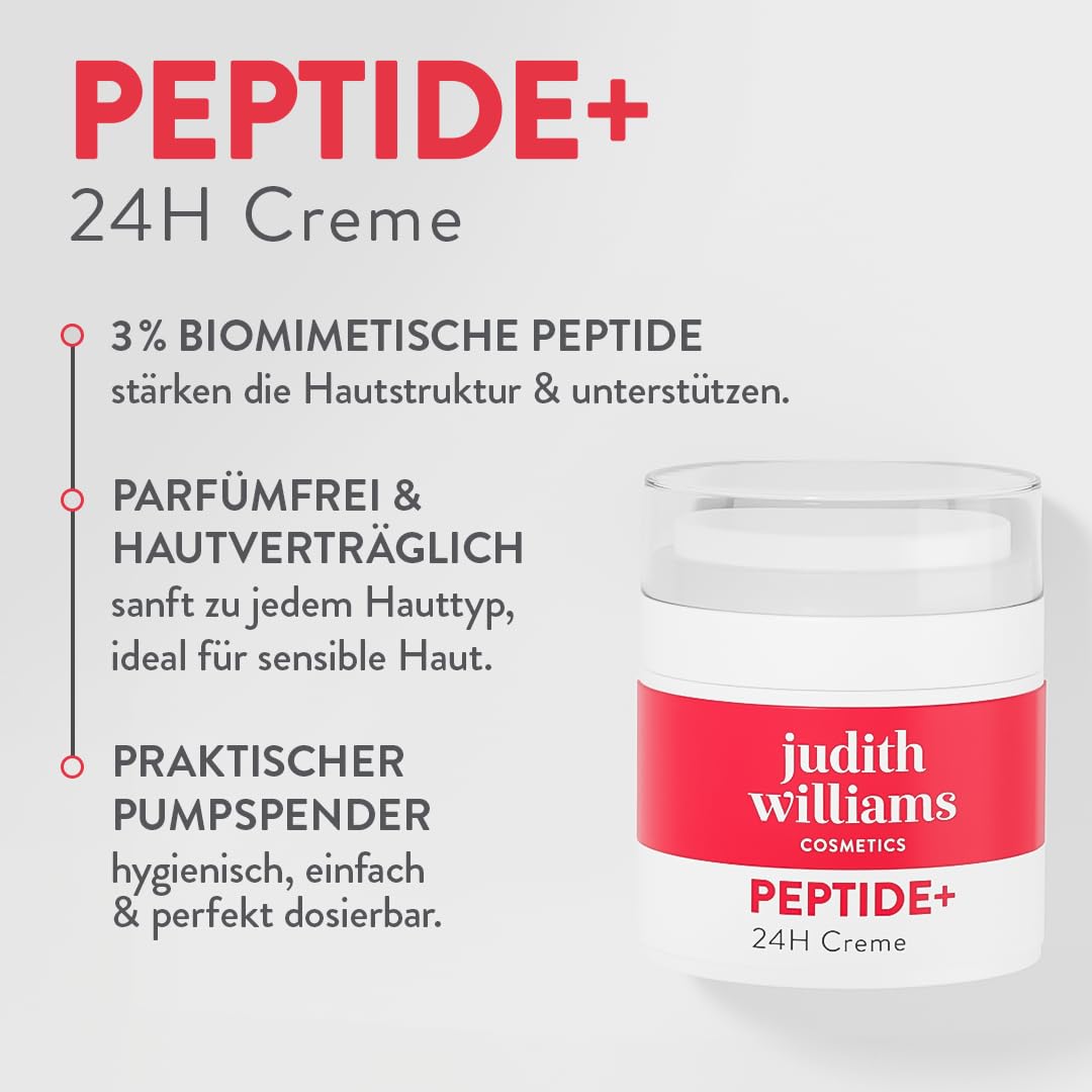 Judith Williams Cosmetics Peptide Set Creme 50 ml & Serum Booster 25 ml