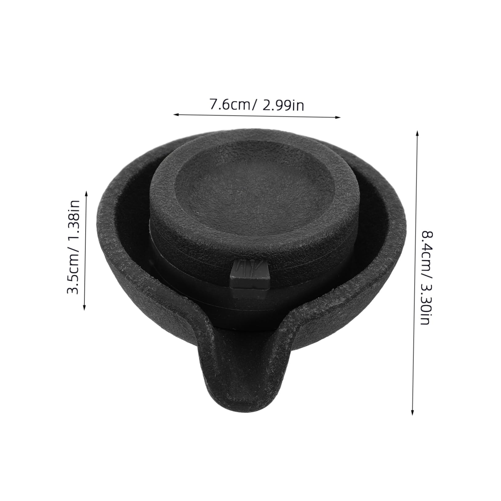 Cabilock Rotating Tabletop Water Fountain - Indoor Decorative Micro Landscape for Desk Home Office Kitchen Patio Relaxation and Continuous Water Flow