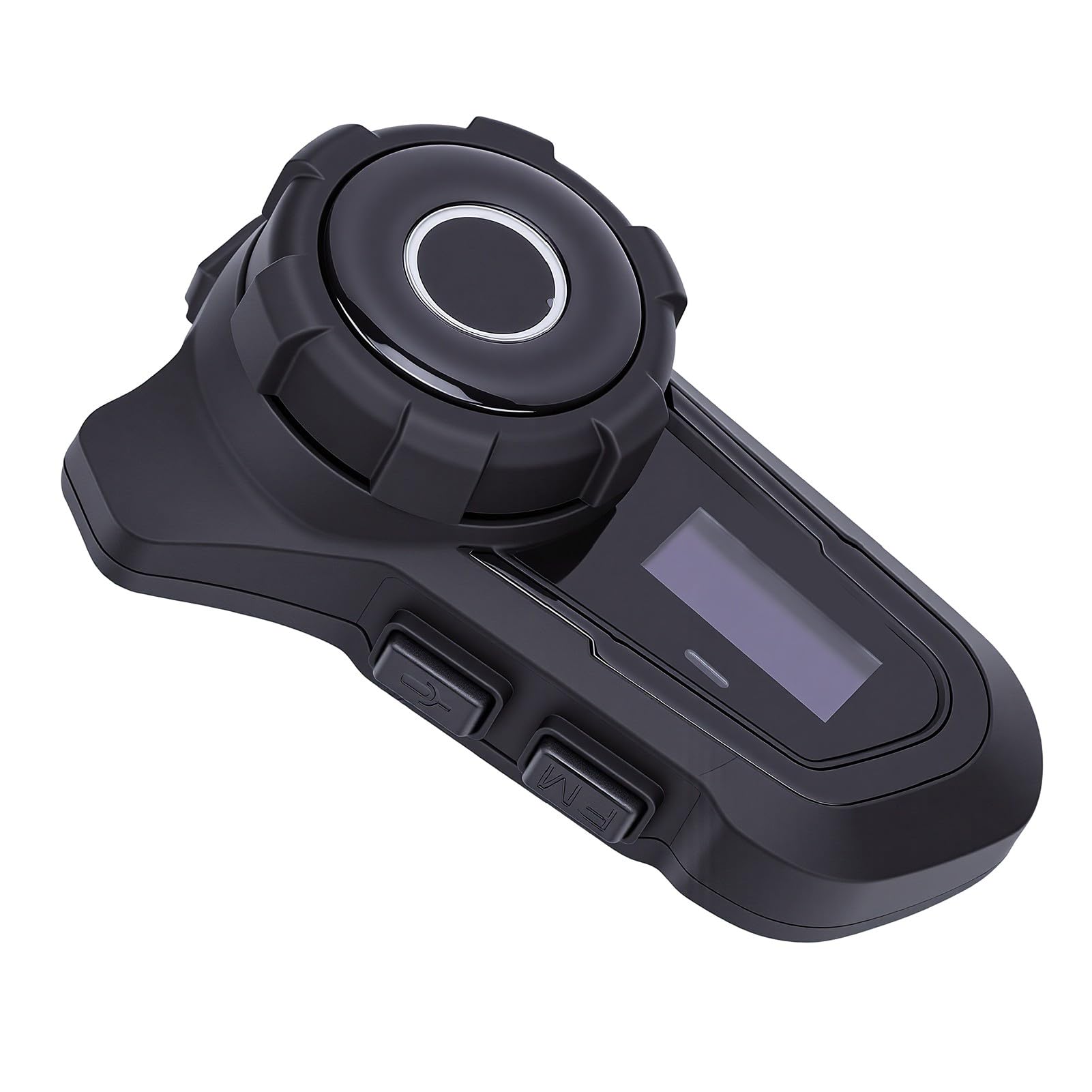 de Comunicación Bluetooth para Motocicleta, Intercomunicador para 6 Conductores, Pantalla LED, Auriculares para Casco con Cancelación de Ruido CVC Impermeables para Viajes en Grupo