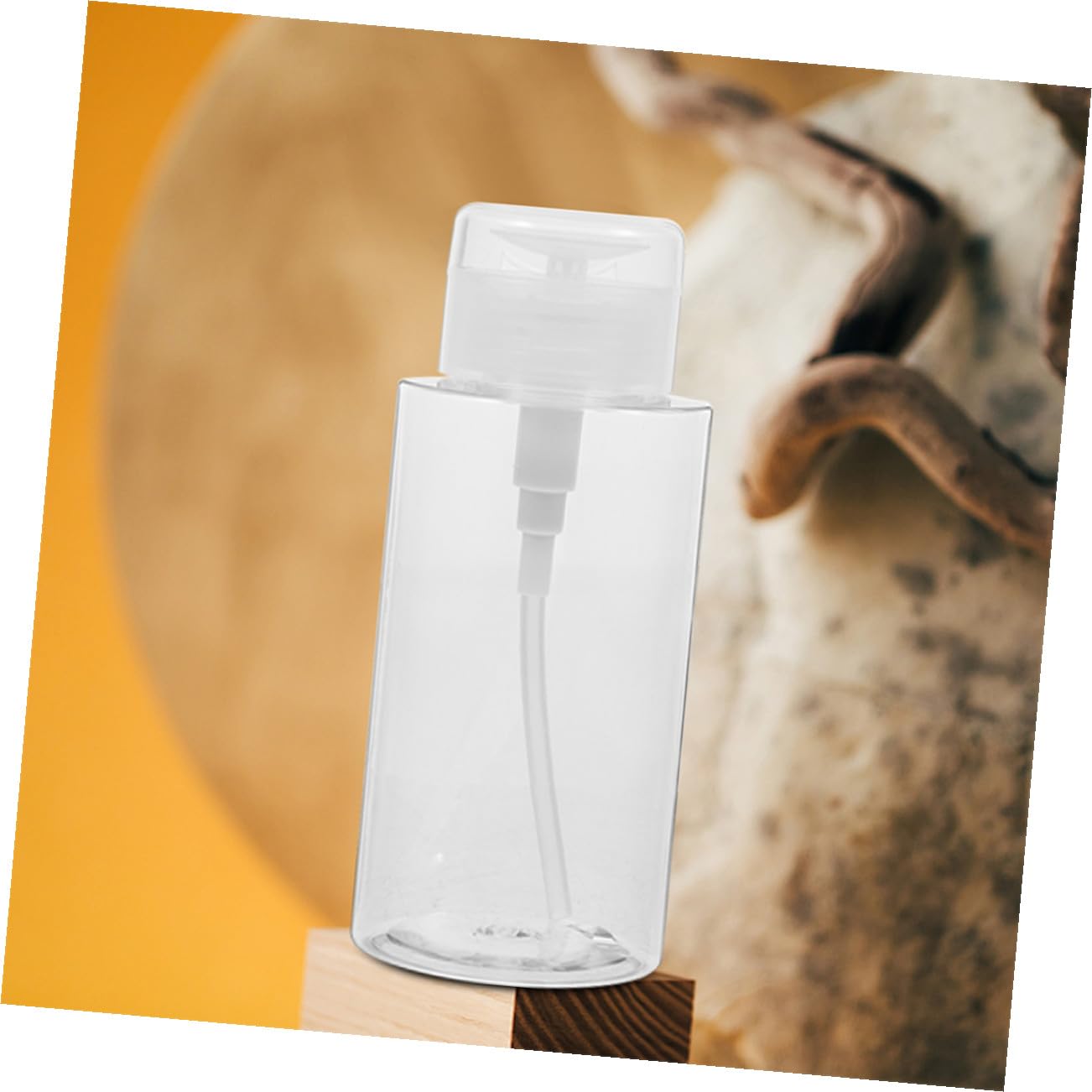 Dispensadores de Botellas Bomba 2 Piezas 200ml Transparentes para Quitaesmalte y Líquidos de Belleza Uso Personal Cuidado Diario