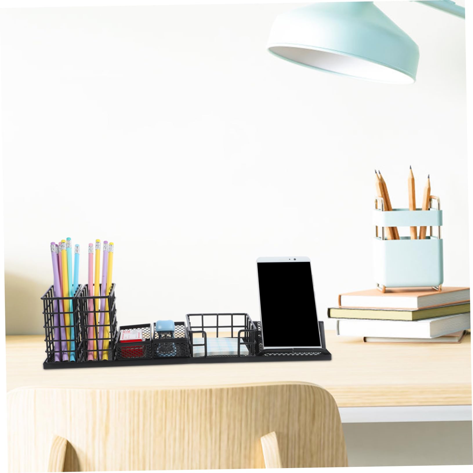 1set Organizer Da Scrivania Multi-funzione Da Portapenne e Contenitore Per Cancelleria Per Ufficio e Studio Design Elegante e Funzionale