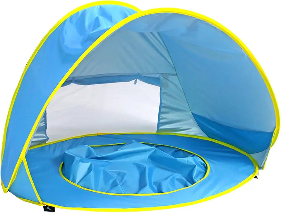 Barraca de Praia para Bebê com Piscina e Proteção UV