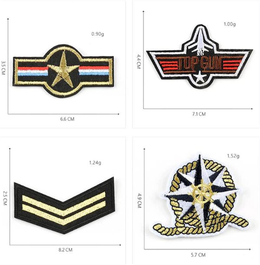 Amazon.co.jp: 警察官 肩刺繍ワッペン 刺繍アップリケ 20枚 アイロン