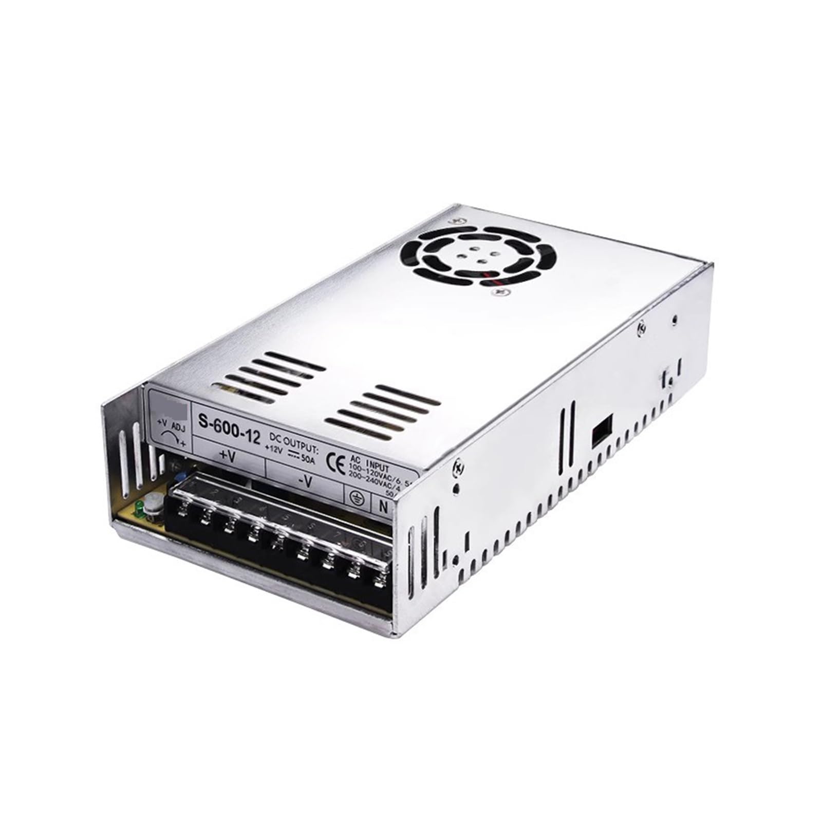 Alimentation à découpage 36V 17A pour boîtes à lumière et équipements de précision S-600-36