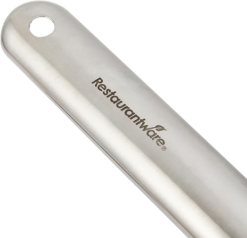 Miniatura 17 de Restaurantware Chinois - Colador de acero inoxidable de 10.2 pulgadas con malla extrafina para salsas, caldos, sopas, caldos, tamizado, herramientas