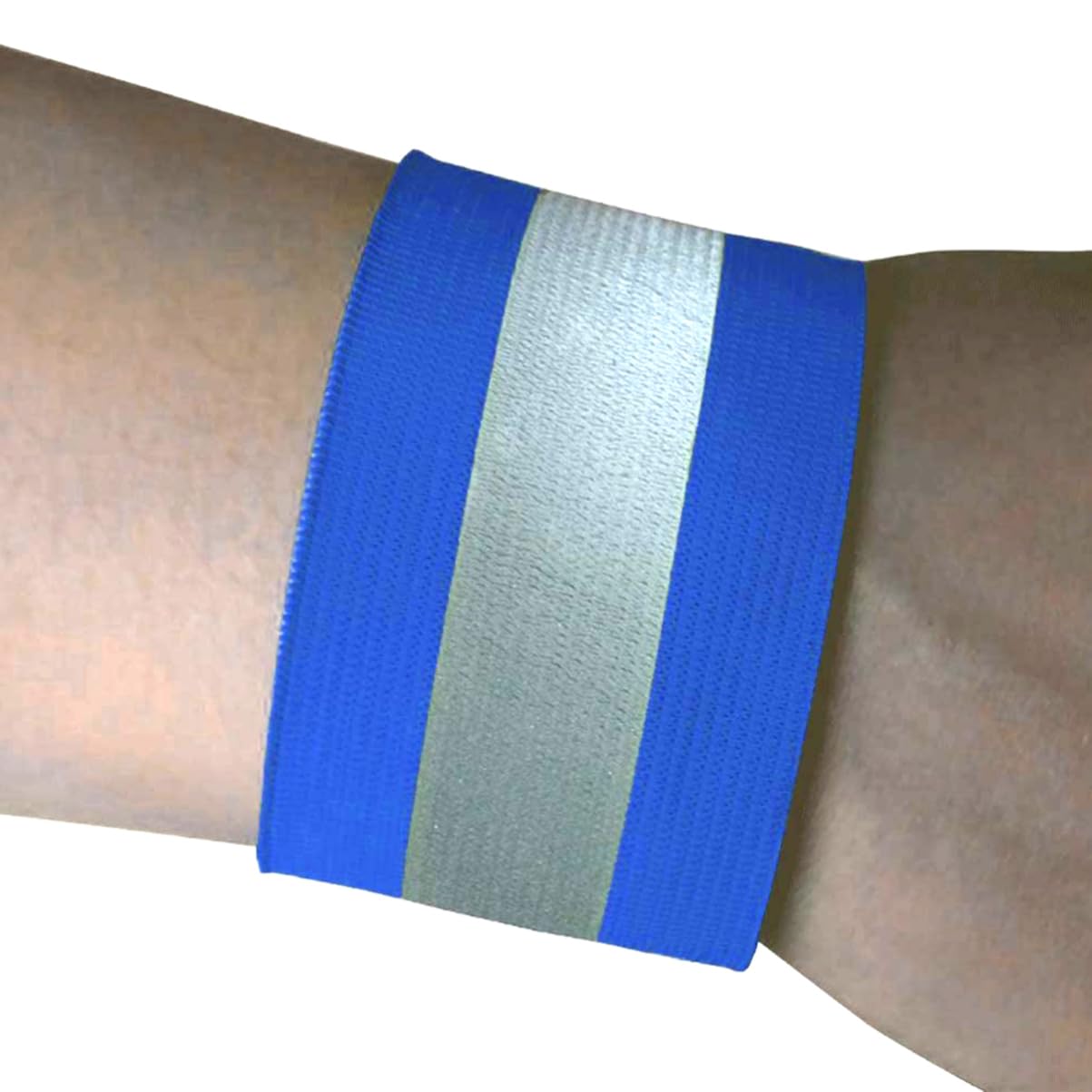 SUPVOX Bracelet Réfléchissant Nuit Train De Roulement Réfléchissant Gilets Rafraîchissants pour Hommes Coupe-Vent Para Brassard Reflechissant Elastiques Bracelets Blue