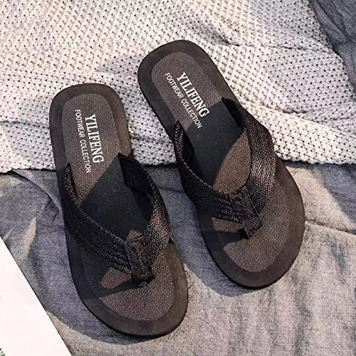 Men Shoes Fashion Beach Flip Flops Flat Toe Sandwich Beach Flip Flops For Men Arch Flip Flop4