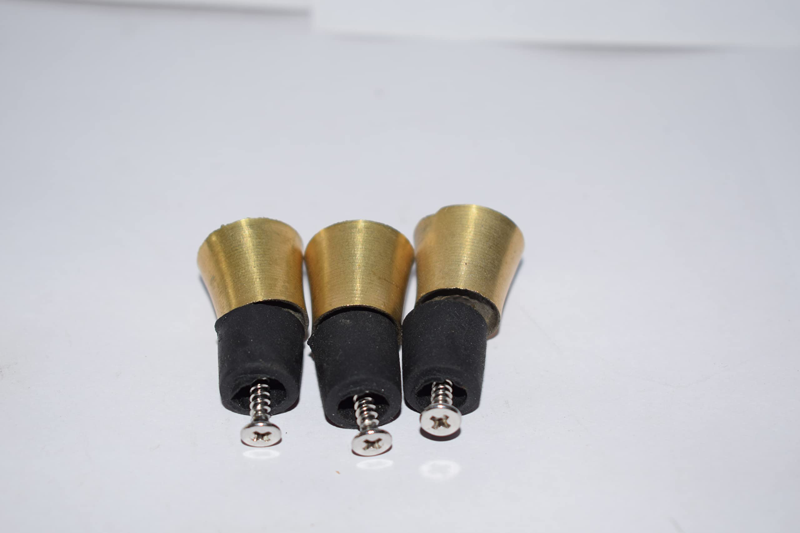 Embout de rechange pour canne en laiton – Lot de 10
