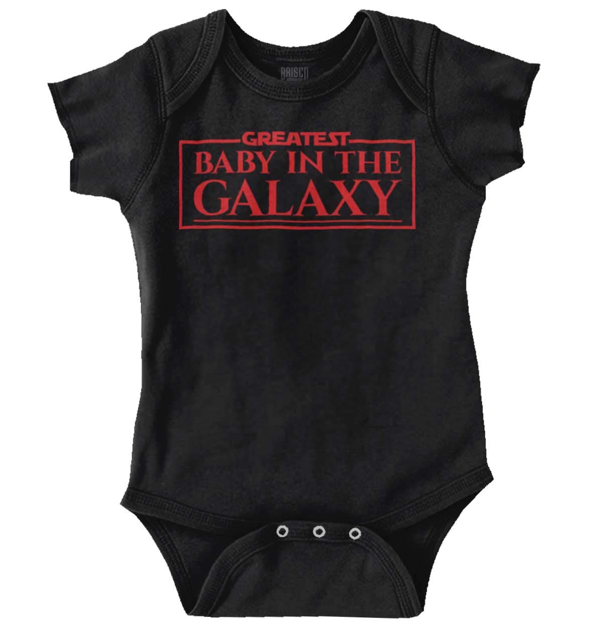 Greatest Baby in Galaxy Force Geek Nerd Baby Romper Bodysuits