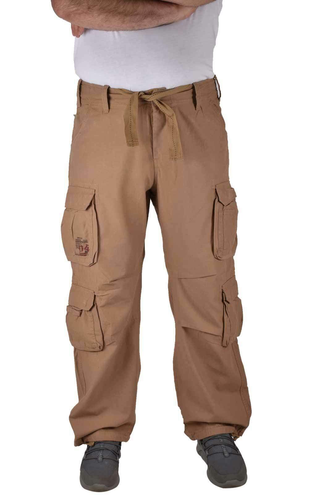 True FaceMens Trousers Work Cargos Combat Pants Forces Tactical Pro Patrol Zip Fly Bottoms
