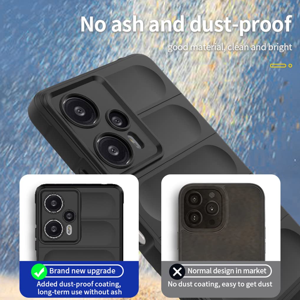 SEAHAI Case For Xiaomi POCO F5 5G, Sturdy Shockproof Case Soft - View #4