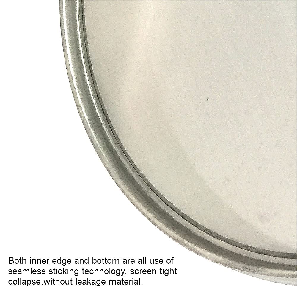 Testez Tamis Temps Tous Les 304 SUS Laboratoire Standard Standard Sampling Inspection Pharmacopée Sieve R30cm Aperture 0.0385mm 400 Maille