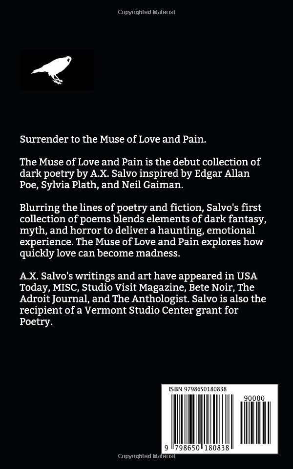 The Muse of Love & Pain: a collection of dark poetry (Beautiful Shadows - Dark Poetry Series) - Image 2