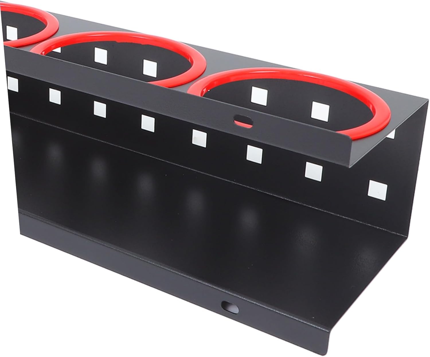 Alipis Spray Bottle Holder Wall-Mounted Iron Rack for Spray Bottles Easy Installation Wall Mount Cup Holder